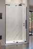 Radaway Furo SL Black DWJ drzwi 90cm lewe czarny mat/szkło przejrzyste 10307472-54-01L/10110430-01-01